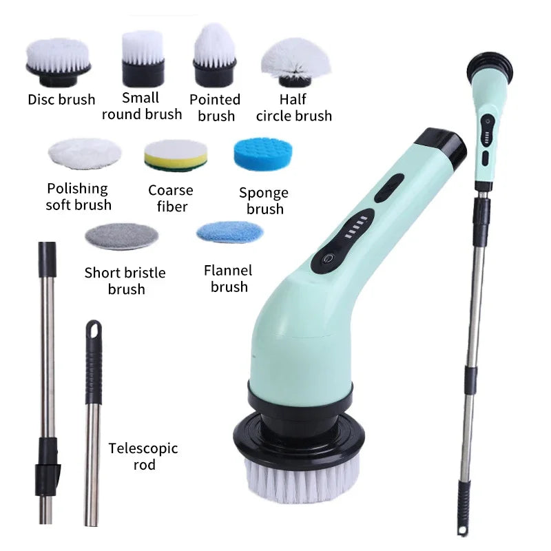 Multifunctional Electric Cleaning Brush 9-in-1